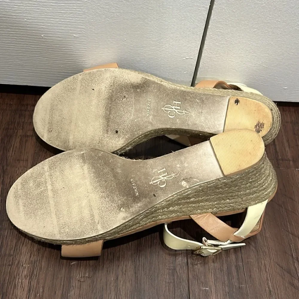 Cole Haan Nike Air Nude Wedges, Size 7.5